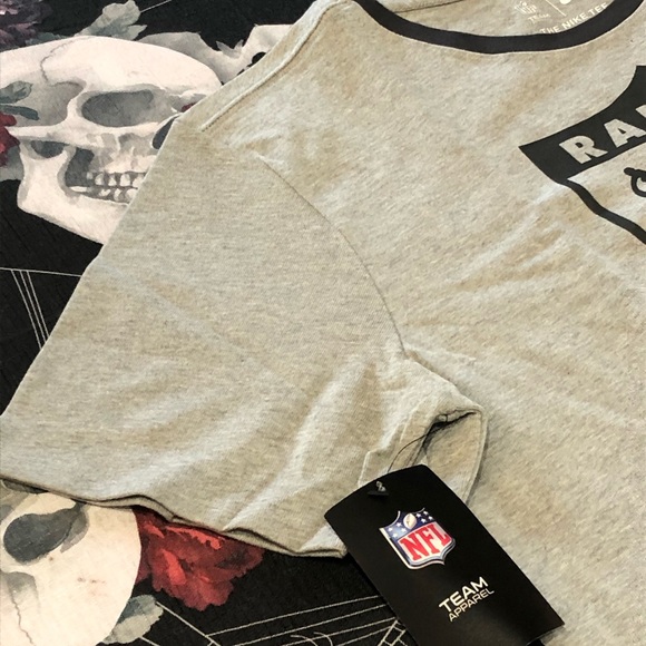 NIKE SPORTSWEAR OAKLAND RAIDERS OG LOGO SHIRT LRG - Picture 5 of 9